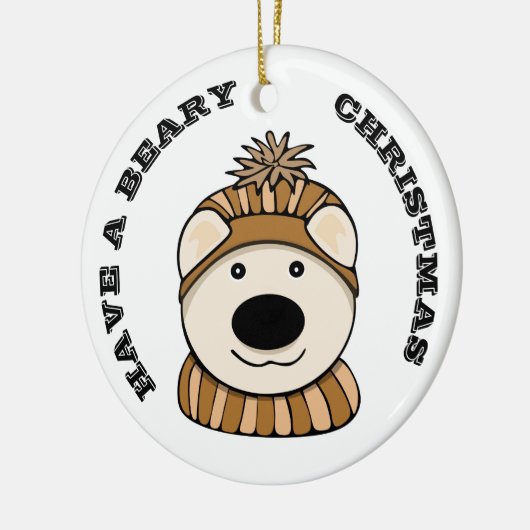 BEARY Kerstversiering Keramisch Ornament (Links)