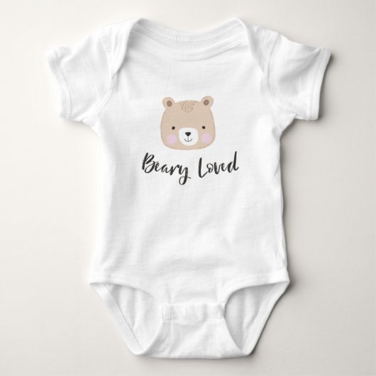 Beary Loved | Cute Beer | Tane Romper (Voorkant)