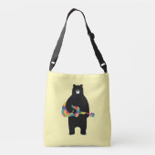 Beary Melodies Crossbody Tas (Achterkant)