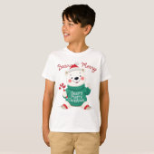 Beary Merry Christmas Polar Beer T-shirt (Voorkant volledig)