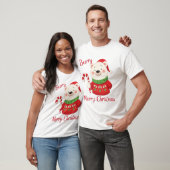 Beary Merry Christmas Polar Beer T-shirt (Unisex)