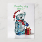 Beary Merry kerst Feestdagenkaart (Voorkant)