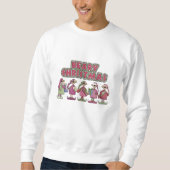 Beary Merry Kerstshirt Trui (Voorkant)