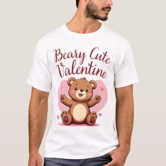 Beary Schattige Valentijn Edition 2 T-shirt (Voorkant)