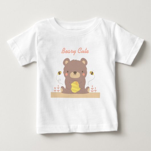 Beary Schattige Woodland Little Beer voor baby's (Voorkant)