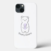 Beary Sleepy Beer Case-Mate iPhone Case (Achterkant)