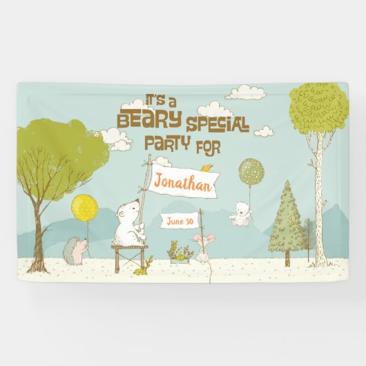Beary Special Party Spandoek (Horizontaal)