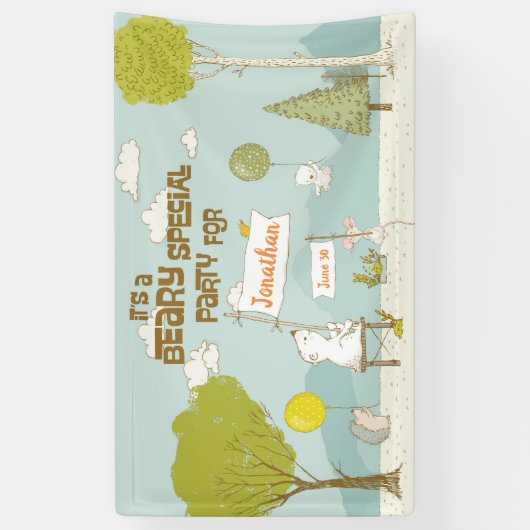 Beary Special Party Spandoek (Verticaal)