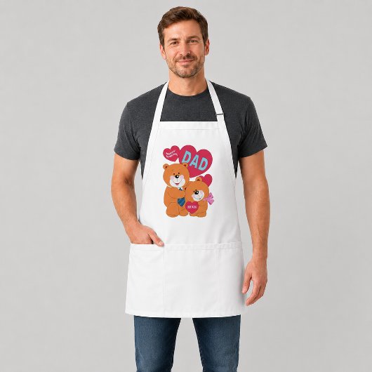 Beary Speciale Papa Standaard Schort