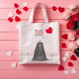 Beary speciale Schattige Beer Canvas tas