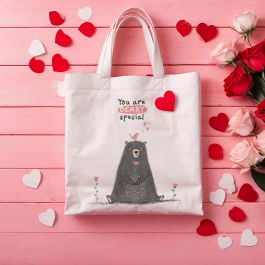 Beary speciale Schattige Beer Canvas tas