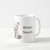Beary Sweet Bruine Beer Koffiemok (Voorkant rechts)