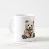 Beary Sweet Bruine Beer Koffiemok (Voorkant links)