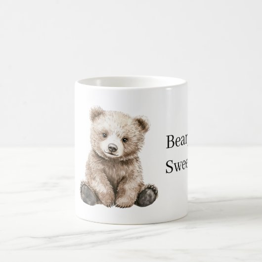 Beary Sweet Bruine Beer Koffiemok (Center)