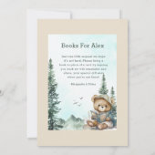 Beary Sweet Eerste Verjaardag Uitnodiging | (Achterkant)