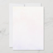 Beary Sweet Hot Air Balloon 1st Birthday  Kaart (Achterkant)