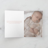 Beary Sweet Hot Air Balloon 1st Birthday Photo (Binnen)