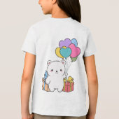 Beary Sweet Surprise | Tote bag Tri-Blend Shirt (Achterkant)