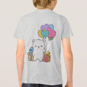Beary Sweet Surprise | Tote bag Tri-Blend Shirt (Achterkant)