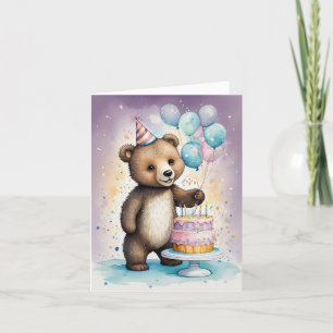 Beary Sweet Verjaardagswensen Feestdagen Kaart