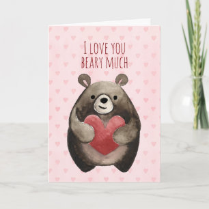 Beary Veel Liefde Kaart