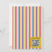 Beary Wait Gummy Bears Baby Shower Invitation Kaart (Achterkant)