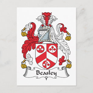 Beasley Family Crest Briefkaart
