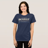 Beasley voor het Huisdistrict 11 van SC Tri-Blend Shirt (Voorkant volledig)