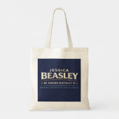 Beasley voor Huis District 11 van SC Tote Bag (Achterkant)