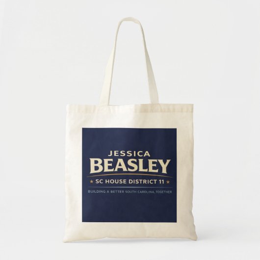 Beasley voor Huis District 11 van SC Tote Bag (Voorkant)