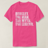 BeasleyBeasley Achternaam Beasley T-shirt (Design voorkant)