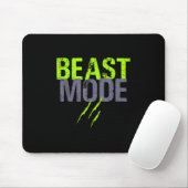 Beast Activated Mode op Funny Fitness Workout Gym Muismat (Met muis)