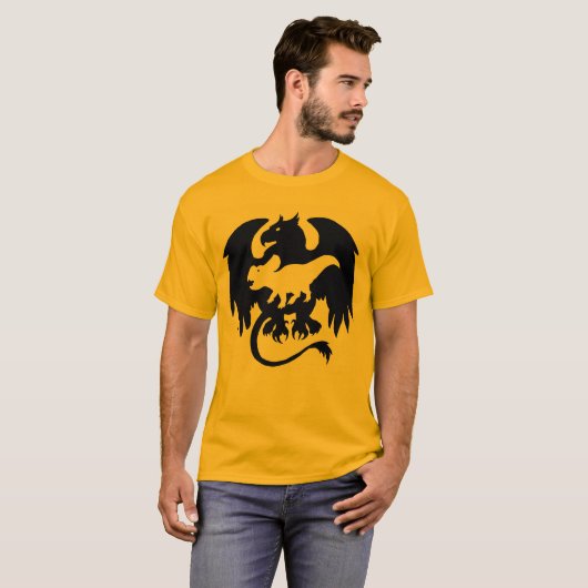 Beast Binnen-Griffin Protoceratops T-shirt (Voorkant volledig)