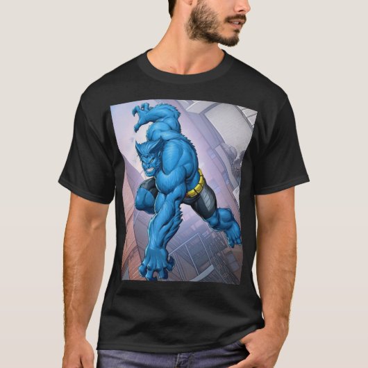 Beast – Blue Fury of the X‑Men T-shirt (Voorkant)