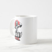 Beast Box - Kick Boxing Lion Design Koffiemok (Voorkant links)