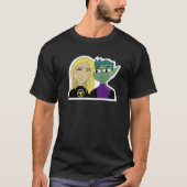 Beast Boy en Terra T-shirt (Voorkant)