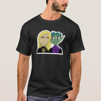 Beast Boy en Terra T-shirt
