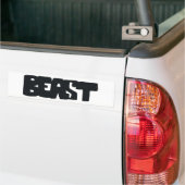Beast Bumpersticker (Op Truck)