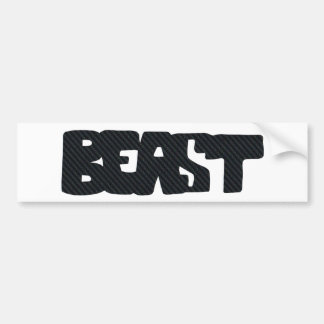 Beast Bumpersticker