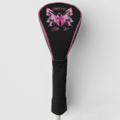Beast Cancer Awareness Golfheadcover (Voorkant)