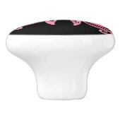 Beast Cancer Survivor Keramische Knop (Zijkant)