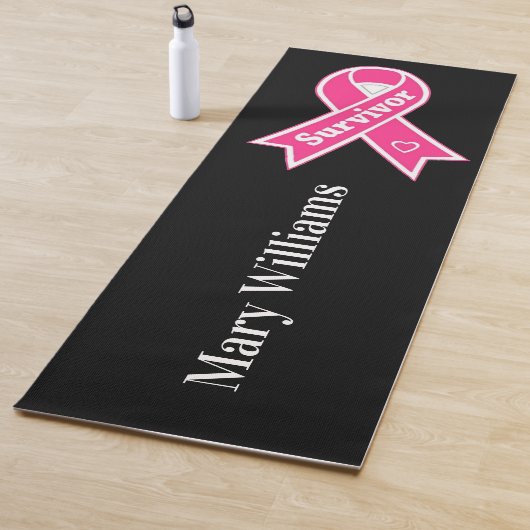 Beast Cancer Survivor Yogamat (In situ)