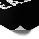 Beast Cool Mannen Gym Workout Sport Muscle Bodybui Poster (Hoek)