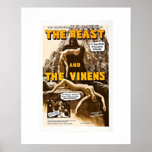 Beast en Vixens Poster (Voorkant)