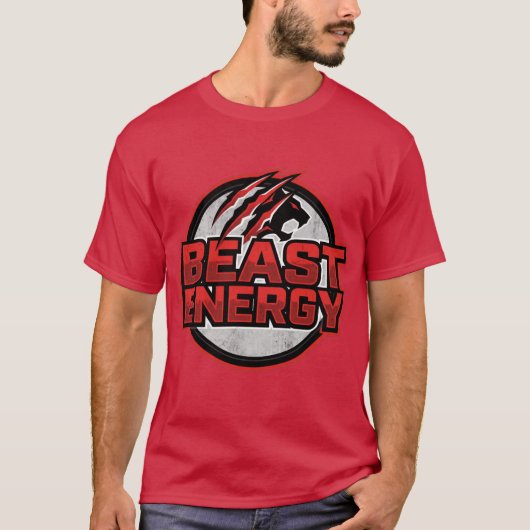 Beast Energy Gym Logo T-shirt (Voorkant)