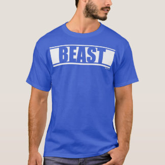 Beast Gym Fitness Workout Gezegde Motivation Word  T-shirt
