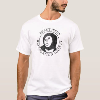 Beast Jesus Restoration Society T-shirt
