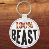 Beast Label Sleutelhanger (Voorkant)
