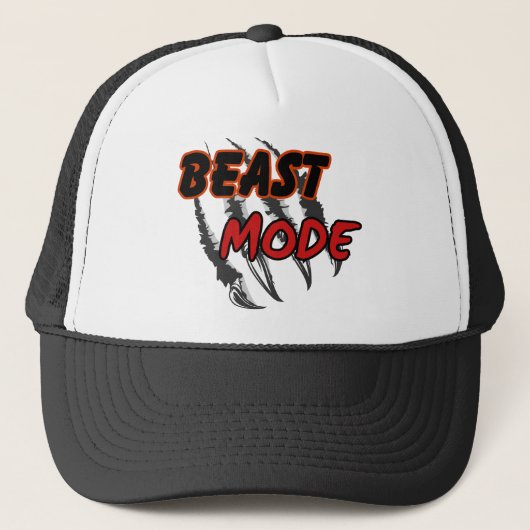 BEAST MODE HAT TRUCKER PET (Voorkant)