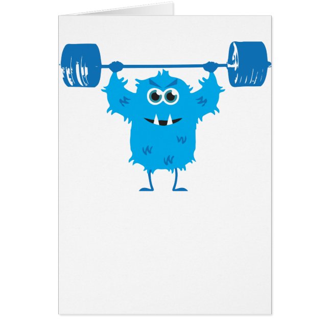 Beast Mode - Leuke Monster Hefgewicht (Voorkant)